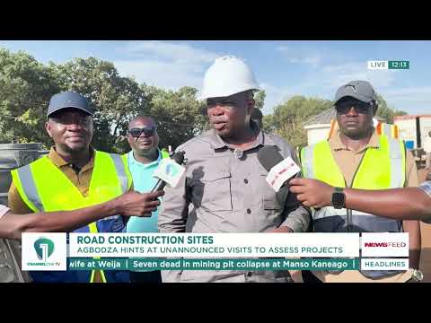 Road Contractors Face Surprise Inspections Under Governs Agbodza