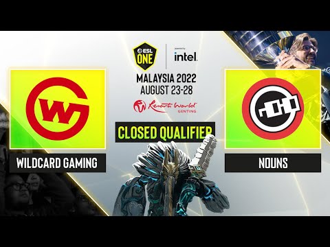 Dota2 - Wildcard Gaming vs nouns - Game 2 - ESL One Malaysia 2022 NA: Closed Qualifier