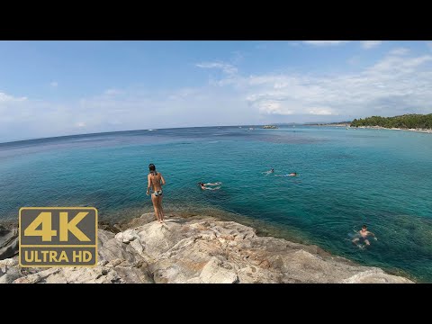 GREECE SITHONIA KALOGRIA BEACH WALKING TOUR 4K 🇬🇷