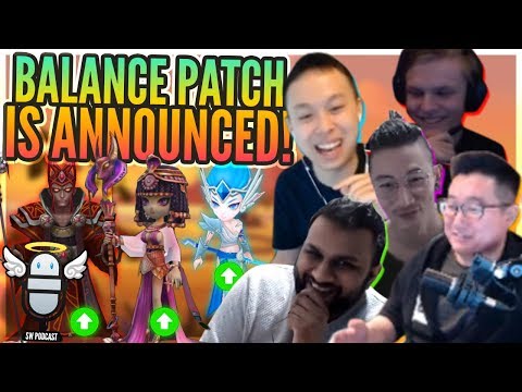 Balance Patch Analysis! / 20* RTA - SW Podcast #12 ft. Thompsin / Onceinluv / Obolongo / Lucky