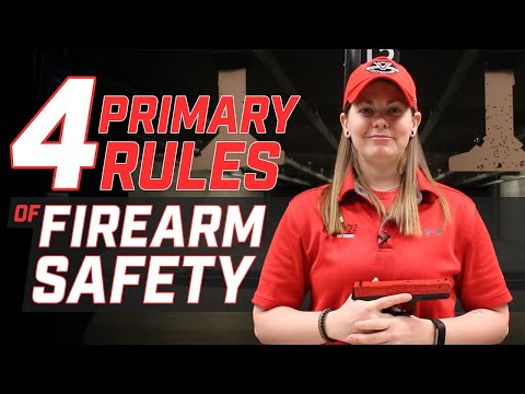 Four Primary Rules of Firearm Safety