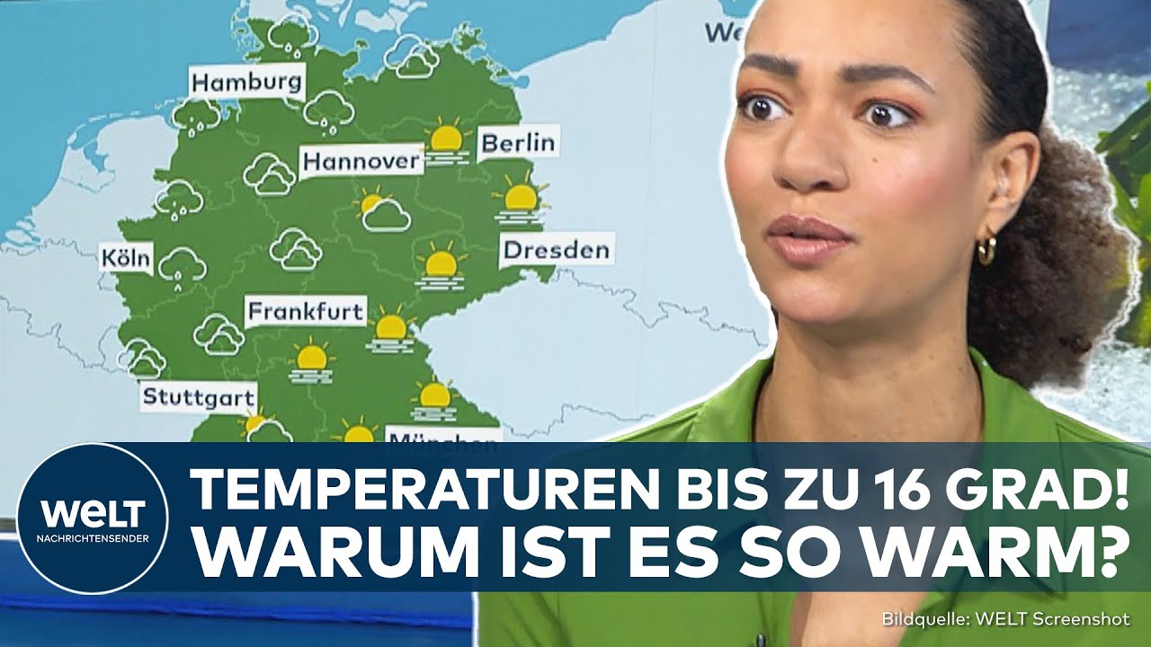 WETTER-WENDE: Jetzt wird`s heiß in Deutschland - Kopfschmerzwetter mit 16 Grad im Februar!