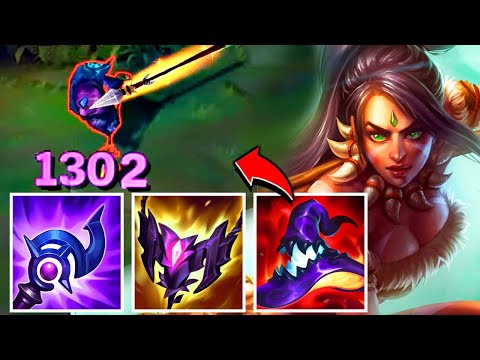 Nidalee Mid But Every Spear I land Does 80% Of Your Health!