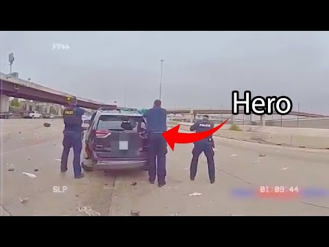 When Cops Get Saved By HERO Civilians