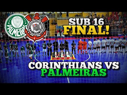FINAL SUB 16 - CORINTHIANS vs PALMEIRAS - Qual time é o melhor de São Paulo