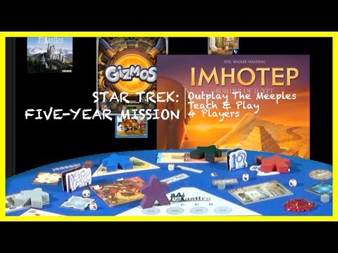 Star Trek Five Year Mission Teach & Play 4 Player