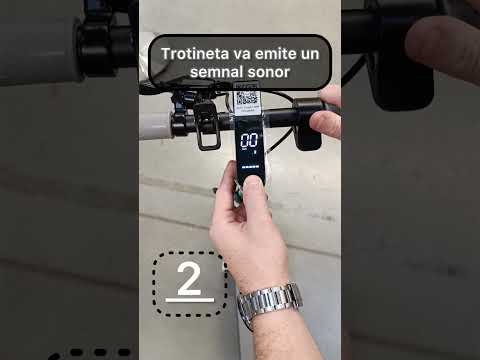 Kick Start – activare și dezactivare la trotinetele electrice AERIUM T350 PRO și AERIUM MaxRide T500