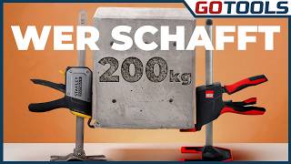 200 kg mit einer Hand?! Die Montagehilfen von Bessey, Stanley und Viking im Härtetest!