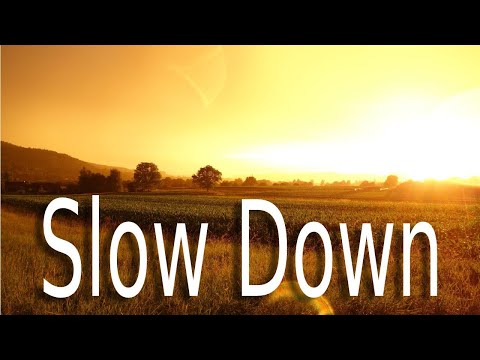 Slow Down - by Paul Collier