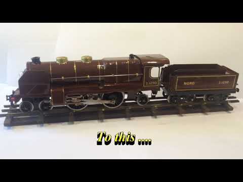 1935 HORNBY NORD 4-4-2 Locomotive Complete Restoration 2017