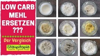 Mehl ersetzen? Der Low Carb Mehl Vergleich mit Tipps für das Low Carb Backen ohne Mehl & ohne Zucker