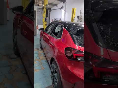 Vauxhall Corsa 2023 Model Rear Spoiler Removal