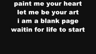 Christina Aguilera Blank Page (Lyrics On Screen)