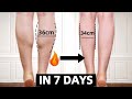 Slim Down Calves in 7 DAYS! 12 min Beginner Friendly Slim Legs Workout, No Jump