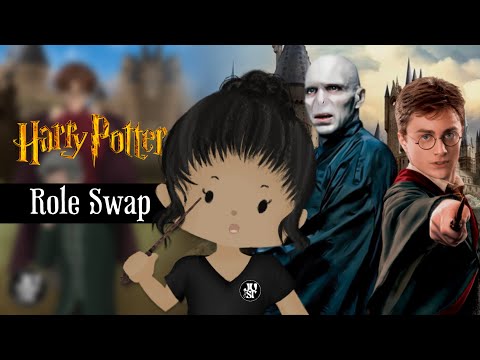 Harry Potter Role Swap! Redesigning/ Remaking Harry Potter and Voldemort! (Story time + Speed paint)