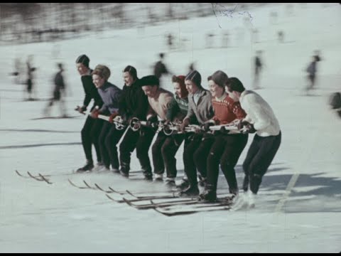 Воскресные лыжники (кинохроника, 1963 год)