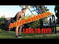 Outdoor Workouts 7: Putting in Lat Work to FLY!!