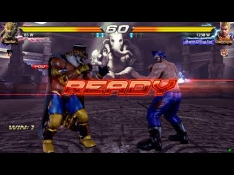 Tekken 7 - King Wall Tech Trap Setup