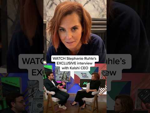 WATCH Stephanie Ruhle's EXCLUSIVE interview: with Kalshi CEO