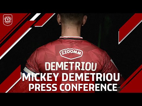 PRESS CONFERENCE | Mickey Demetriou On Being Named Club Captain