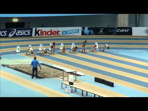 Johanelis Herrera Abreu - 60m finale (Campionati Italiani Juniores e Promesse indoor 2015)