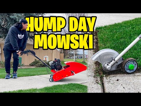 Hump Day Mowski 🤙🏾 Finally edging you gotta see how crispy these edges are! 😊🔥🔥🔥