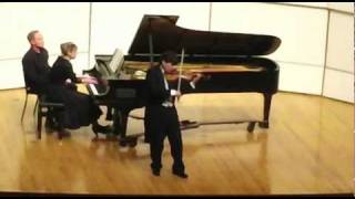 Eric Grossman,violin plays Bazzini - 