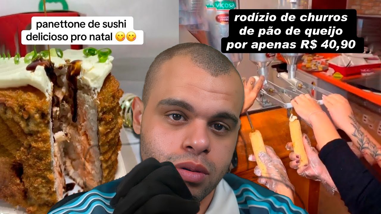 comidas estranhas que só são possíveis no Brasil