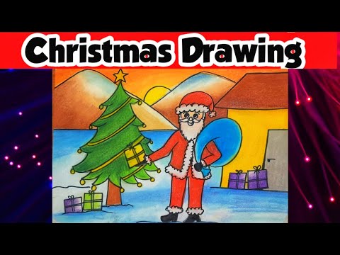 Christmas Tree Compilation Drawing, Painting and Coloring for Kids | Kids Songs | Vishruti Tutorial