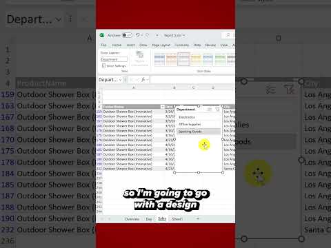 Enhance Excel Reports with Efficient Slicer Filtering