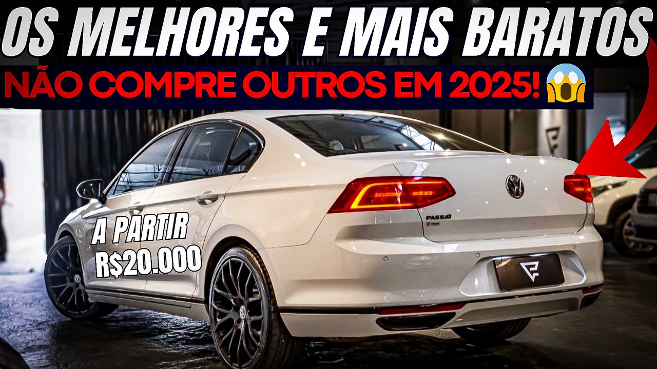 5 AMAZING AND CHEAP CARS I WOULD BUY WITH MY EYES CLOSED IN 2025! 😱 (YOU NEED TO SEE)