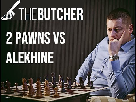 Chess Openings: Crazy 2 Pawns Attack vs Alekhine Defense!!