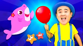 Download lagu Colorful Balloons - Baby Shark Family | Tigi Boo Kids Songs mp3