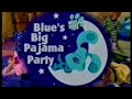 Blue S Big Pajama Party Promo 1999