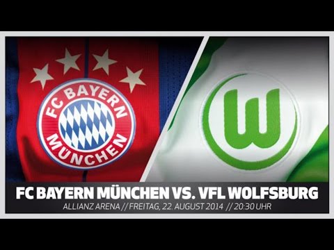 FC BAYERN MÜNCHEN 2 : 1 VFL WOLFSBURG ★ 22.08.2014 ★ FIFA 14 PROGNOSE