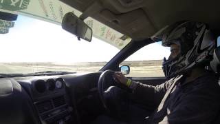 preview picture of video 'Racewars 2014 - R34 GTT Vs F6 FPV 800M Roll On'