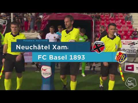 28 juillet 2018 Neuchâtel Xamax - FC Bâle 1-1