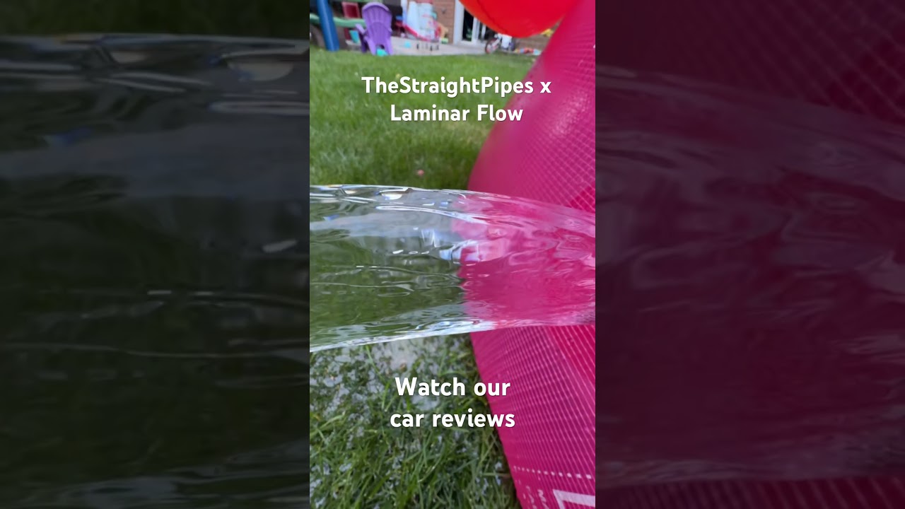 Yuri caught a wild Laminar Flow and wanted to share it with the StraightPipers