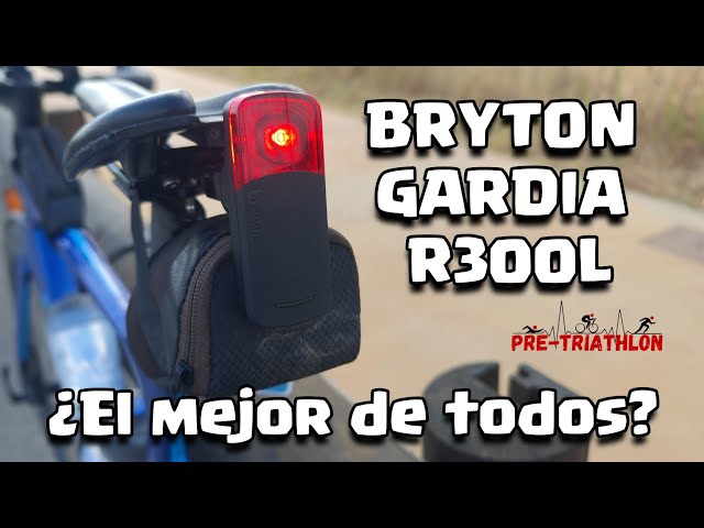Vídeo relacionado con Bryton Gardia R300L | Radar de Bicicleta y Luz Trasera Inteligente | Alerta de Vehículos con Detección a 190m | Autonomía 17h | Conectividad Ant+ y Bluetooth | Compatible con Ciclocomputadores y App