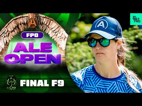 2026 Ale Open | FPO FINALF9 | Salonen, Gannon, Midtlyng, Handley | Jomez Disc Golf