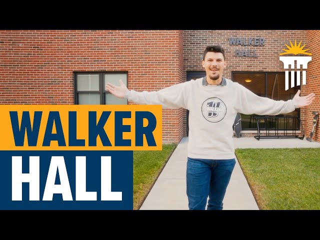Thumbnail for video titled: Welcome to Walker Hall! | Dorm Tour