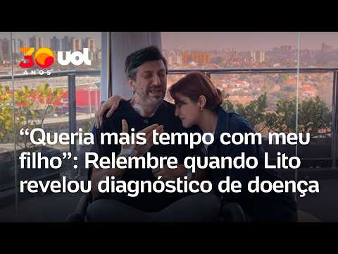 Lito Sousa chorou ao falar de medo da morte em vídeo sobre diagnóstico de doença rara; relembre