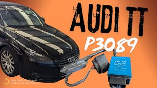Audi TT : P3089 , Replacement of the fuel pump module.
