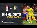 Highlights Granada CF vs Cádiz CF (0-0)