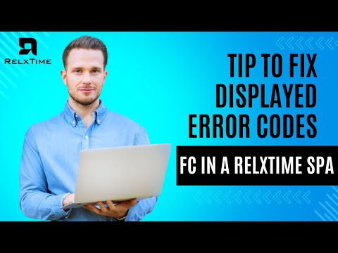 How to fix displayed error codes - FC in a Relxtime spa