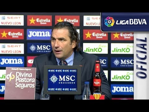 Rueda de Prensa de Pizzi tras el Valencia CF (2-1) Granada CF - HD