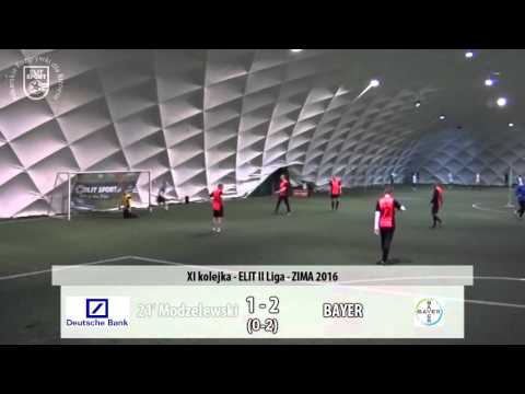 DEUTSCHE BANK 2:4 BAYER - ELIT II Liga ZIMA 2016