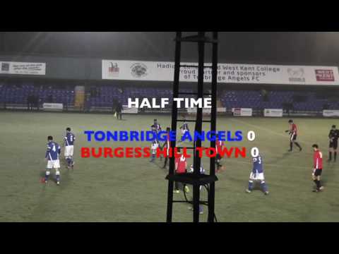 TONBRIDGE ANGELS V BURGESS HILL TOWN - Match highlights 17/1/2017