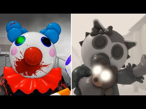ROBLOX PIGGY 2 EVIL CLOWN VS LAURA JUMPSCARE - Roblox Piggy 2 RP