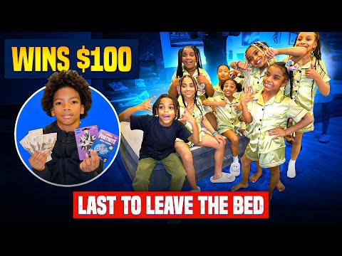 LAST TO LEAVE THE BED CHALLENGE (Team Lani vs Team Grey)